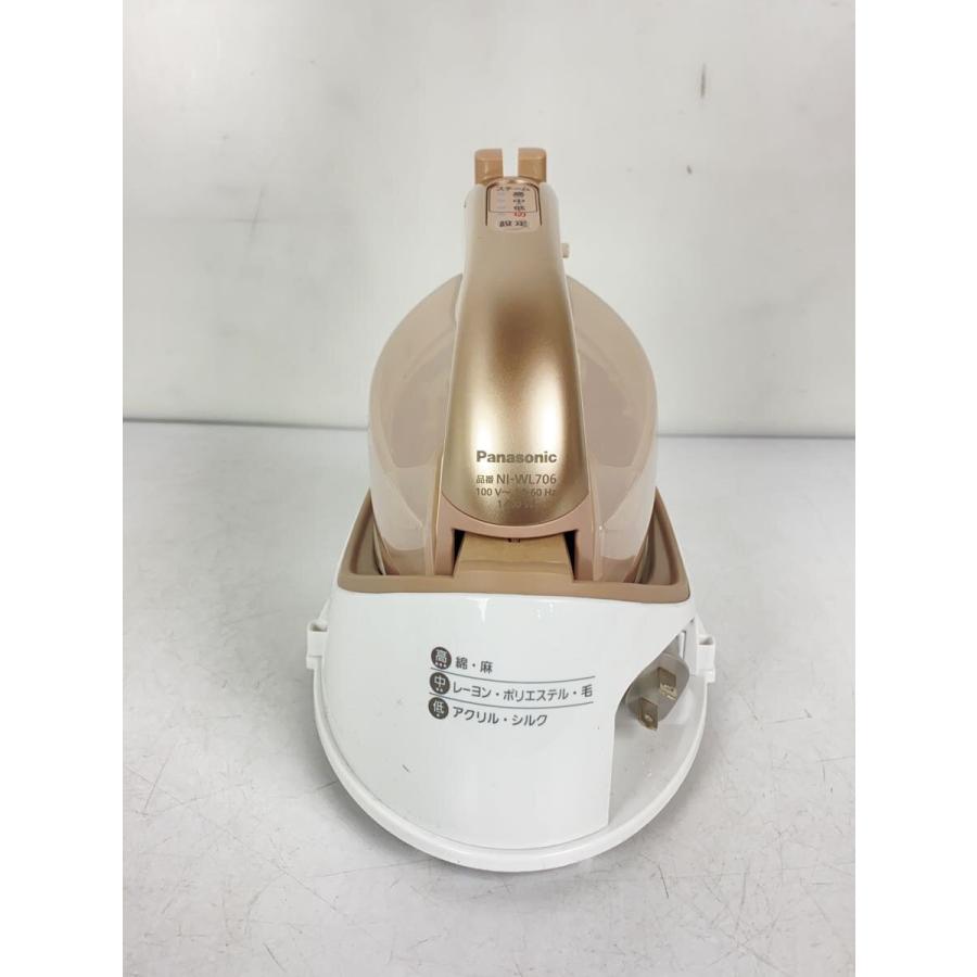 Panasonic◇コードレススチームアイロン/NI-WL706-C/ベージュ