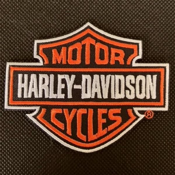 ハーレーダビッドソン ワッペン バー＆シールド ロゴ 刺繍 パッチ