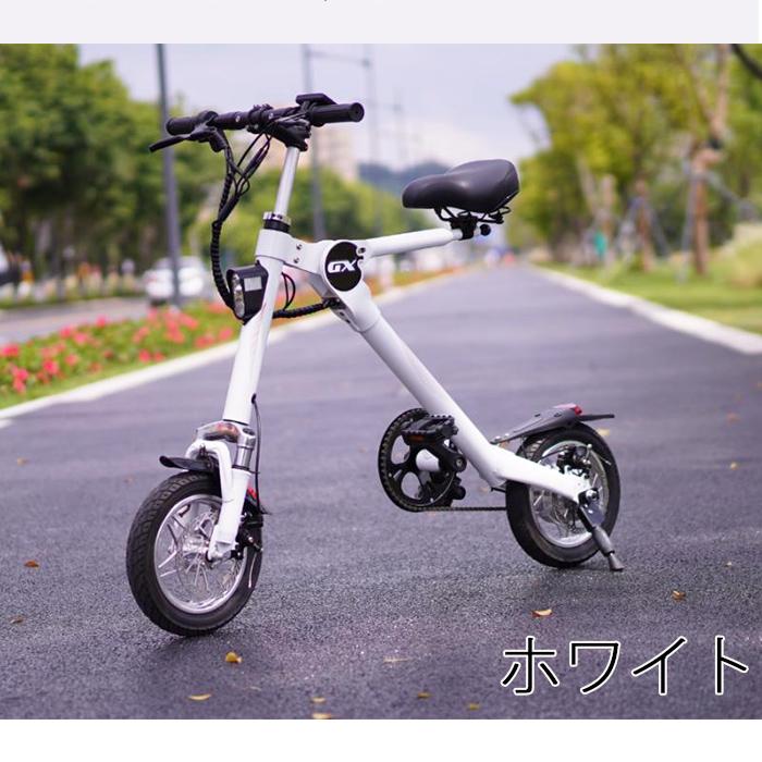 BORNTORUN GX 電動アシスト コンパクト 折りたたみ 自転車 前後