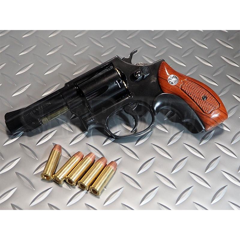 コクサイ モデルガン M36 3インチ フルメタル ウッディグリップ No.323