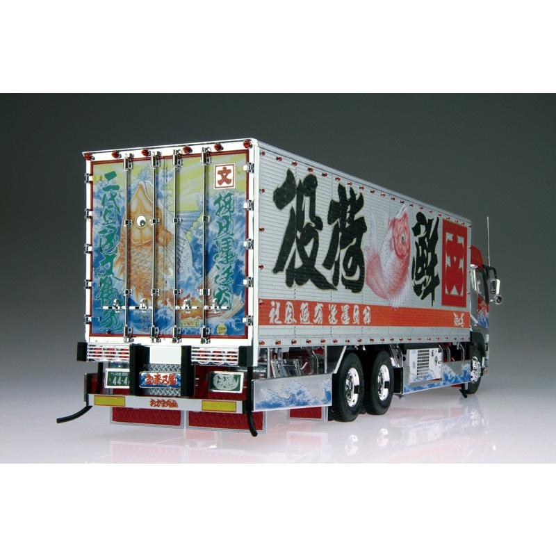 アオシマ プラモデル 1/32 アートトラック Vol.5 押田運送 二代目角文