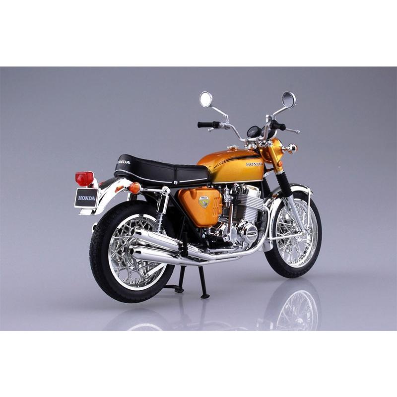 アオシマ プラモデル 1/12 完成品バイク ホンダ CB750FOUR K0