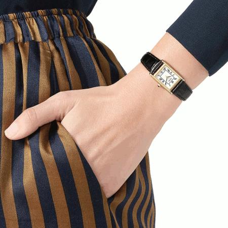 SEIKO（セイコー） ペア ウォッチ 逆輸入 角 スクエア レザーベルト