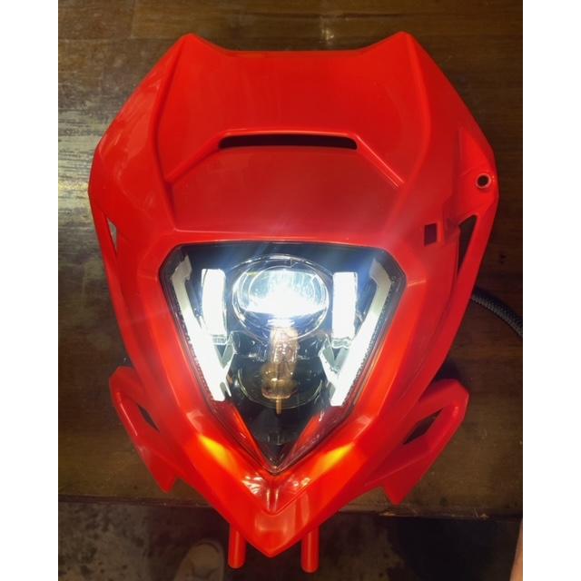 KTM ヘッドライト ショートフェンダー モタード