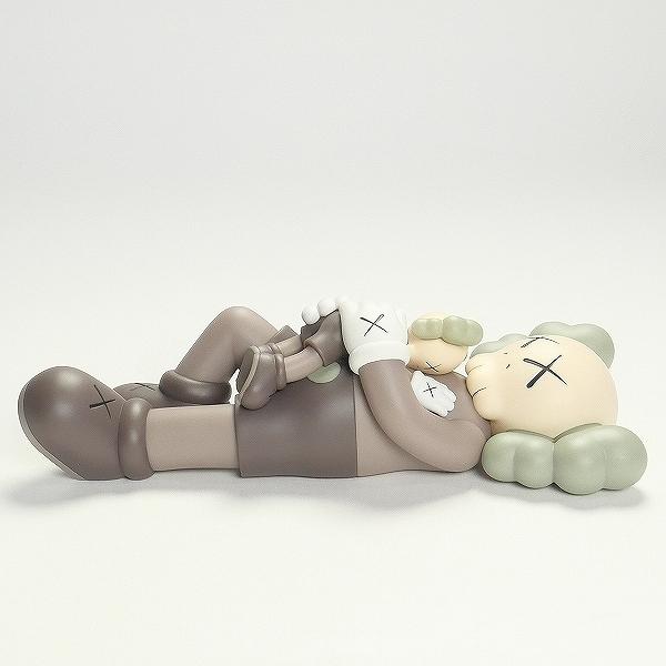 KAWS カウズ HOLIDAY SINGAPORE Figure フィギュア 茶 Size 【フリー
