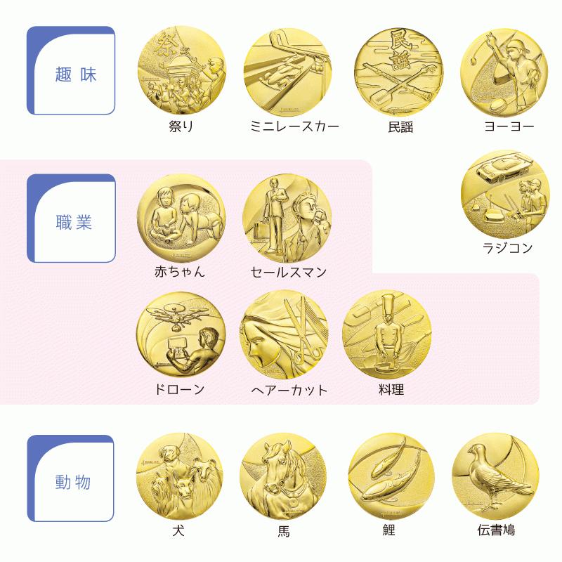 表彰 メダル 直径7cm MY-8995【文字代無料】首掛けリボン＆ハード