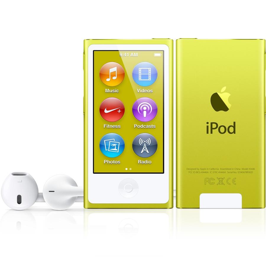 iPod nano Apple アップル アイポッド ナノ 16GB イエロー MD476J/A 第