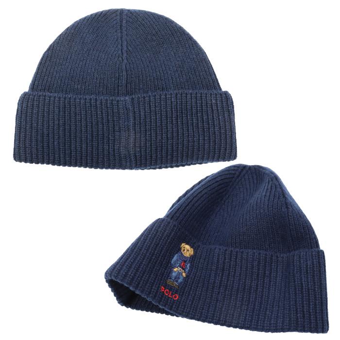 kellyangelさま Ralph Lauren ニット帽 帽子 ハスキー POLO RALPH