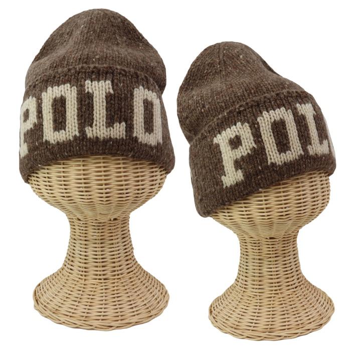 POLO RALPH LAUREN】ニットツイードポロビーニー POLO RALPH LAUREN