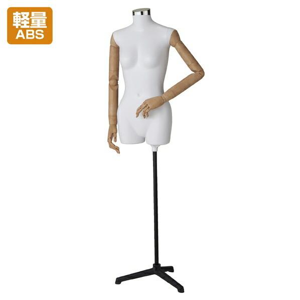 ストア・エキスプレス マネキン トルソー レディース 女性_軽量ABS製