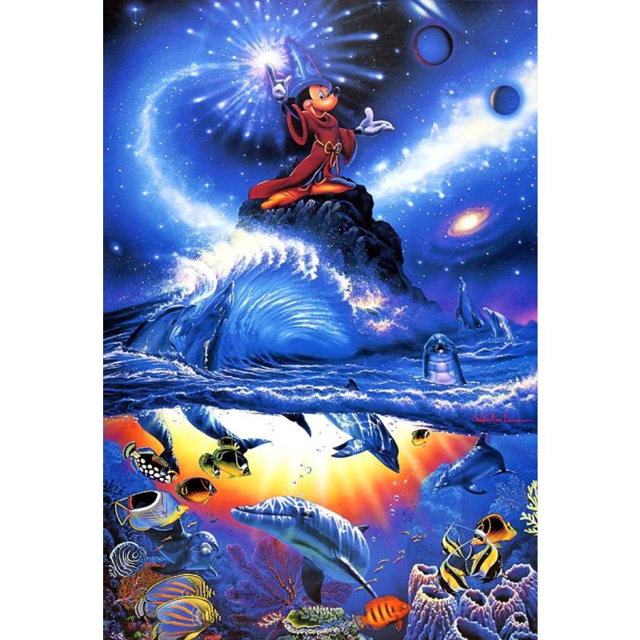 ミッキー ディズニーアート クリスチャンラッセン ソーサラー・オブ