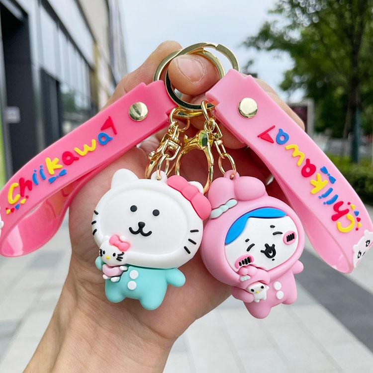 キーホルダー ちいかわ サンリオ 韓国雑貨 キティちゃん マイメロ