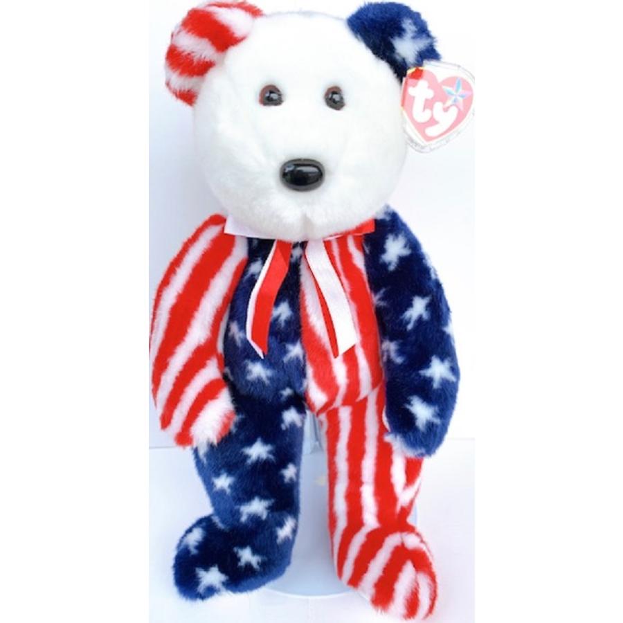 クマ ぬいぐるみ Lサイズ Ty社 ビーニーズバディ Spangie(Beanie