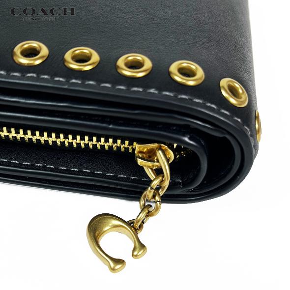 COACH（コーチ） レディース 財布 二つ折り財布 ミニ財布 スナップ