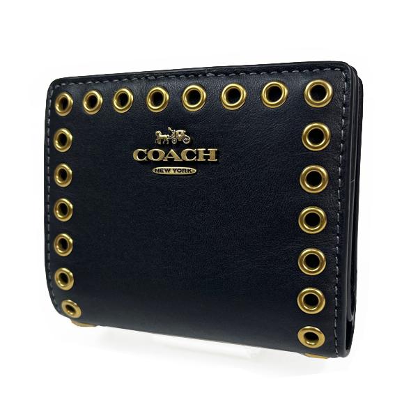 COACH（コーチ） レディース 財布 二つ折り財布 ミニ財布 スナップ