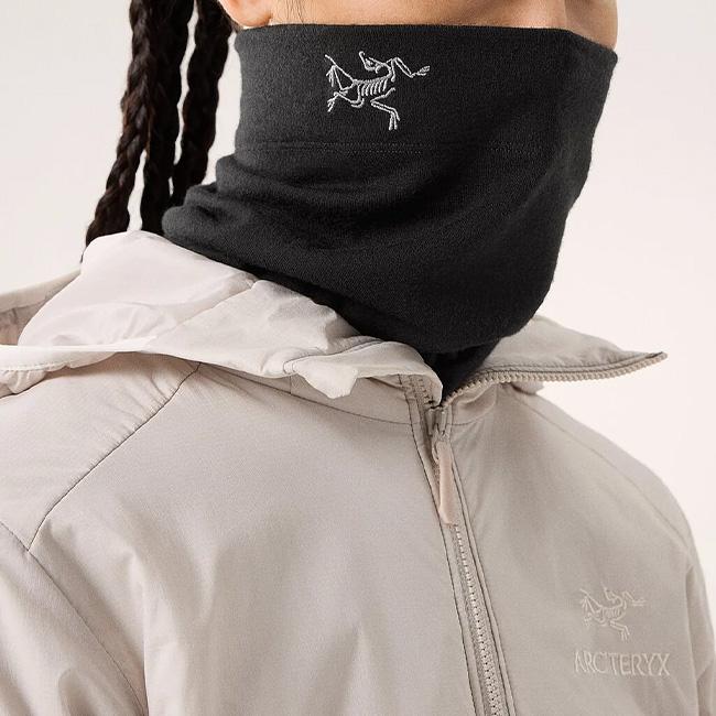 アークテリクス ライトウェイト ネックゲイター ブラック 期間限定