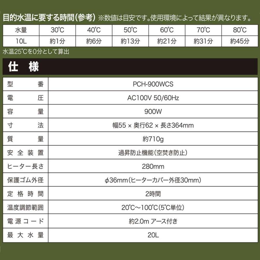 パネルコントロールヒーターS PCH-900WCS メーカー直送 ▽返品