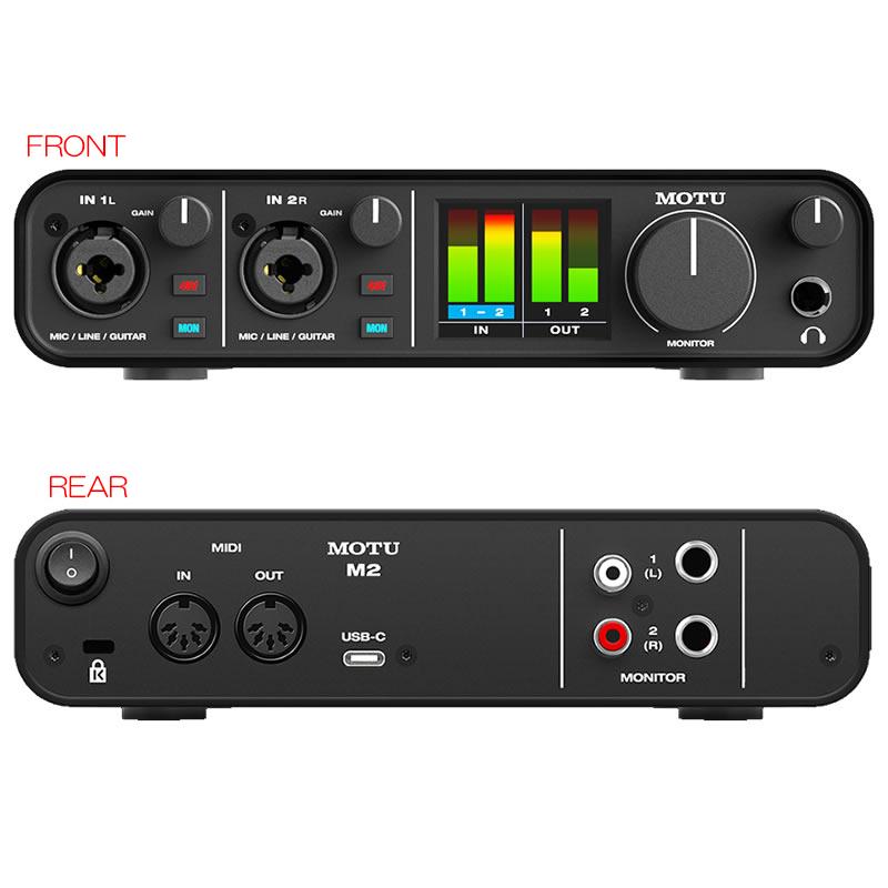 MOTU M2 【代理店品切れ中】安心の日本正規品！ : サンフォニックス