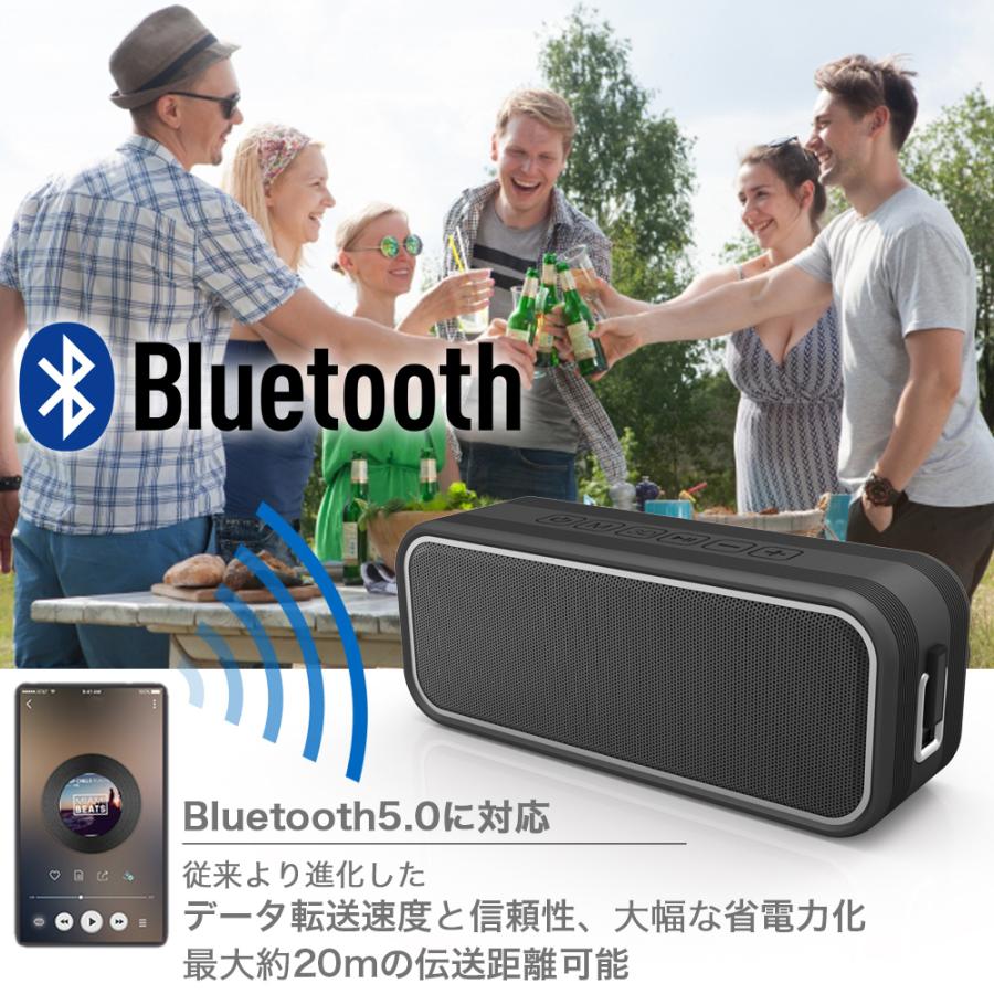 bluetooth ブルートゥーススピーカー ワイヤレス IPX67 防塵 防水 お
