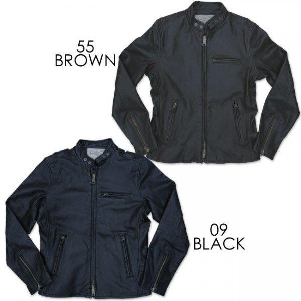 AVIREX（アヴィレックス） レザーシングルライダースジャケット