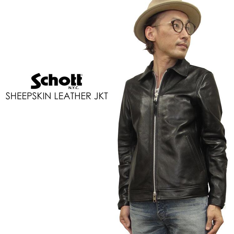 Schott N.Y.C（ショット） Schott シングルブレスト ライダース