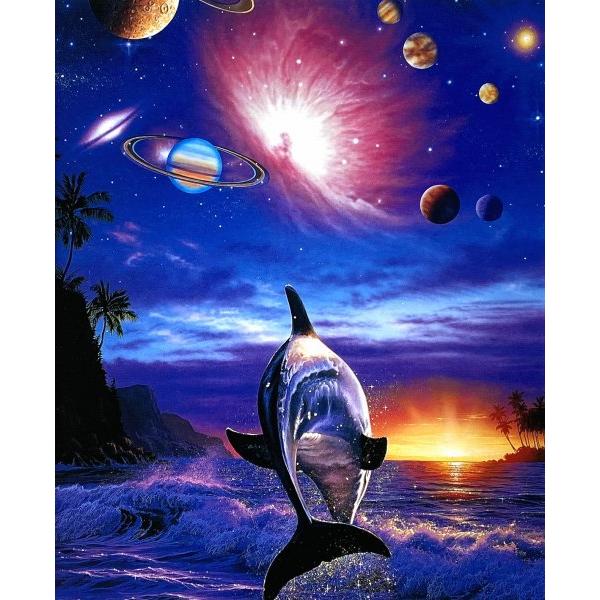 クリスチャン・リース・ラッセン『ETERNITY』複製画 【絵画 額付 新品