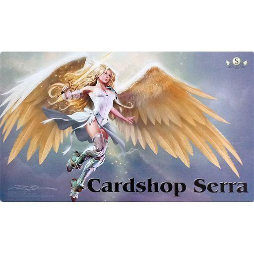 MTG セラの天使 プレイマット サイン入り シリアルナンバー MTG セラの