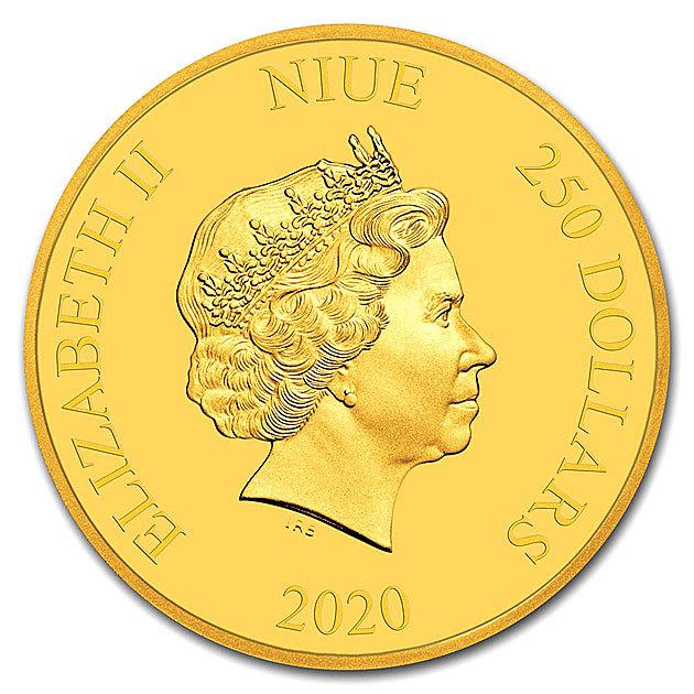 スター・ウォーズ ダース・ベイダー金貨 1オンス2020年製 純金 コイン