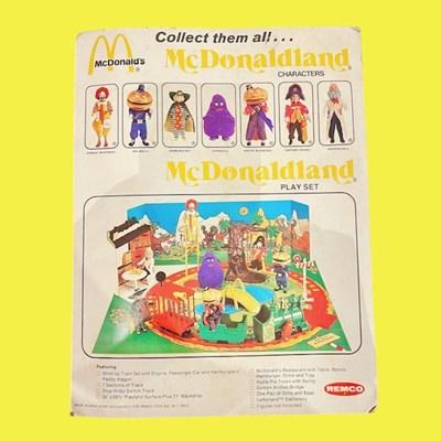 激レア REMCO 1976 マクドナルド ブリスターパック 7体 セット 激レア