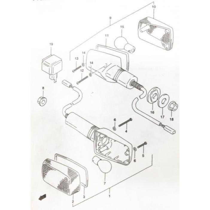 スズキ（SUZUKI） インパルス400(GK79A) ☆〜1996年モデル(タイプSは