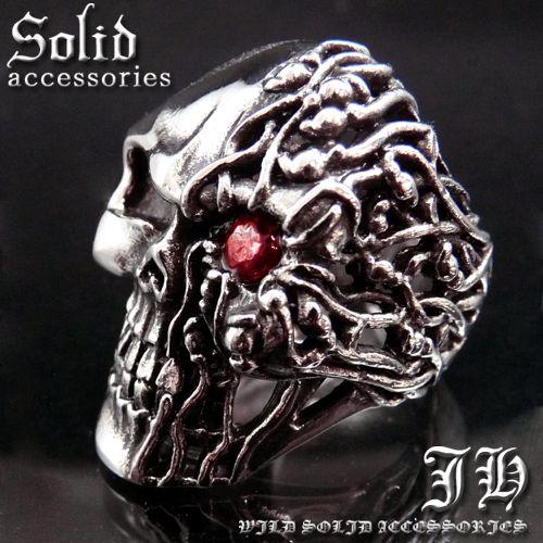 送料無料 ついにでた 最強ステンレスsvリング 髑髏スカル ドクロ CZ