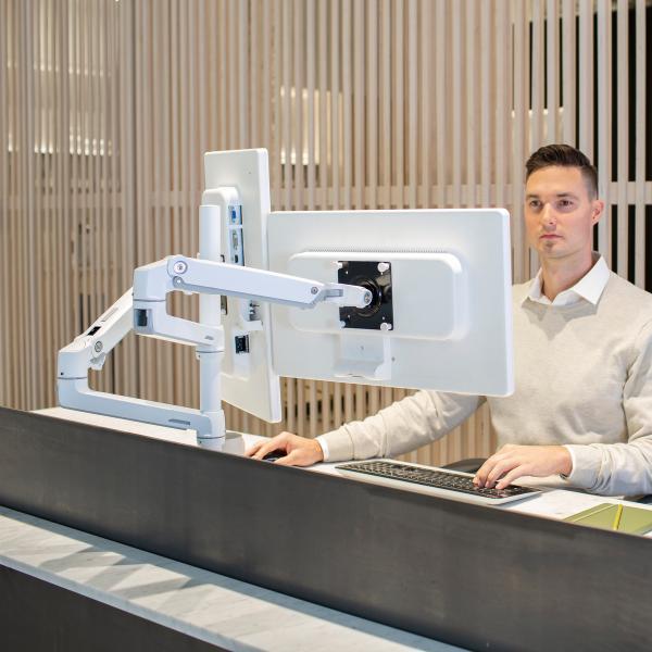 エルゴトロン（ergotron） LX デスクマウント デュアル モニターアーム