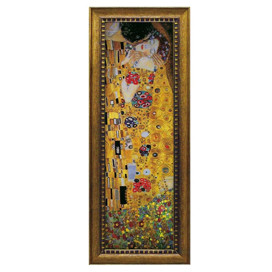 油彩画 縦長 複製品 グスタフ・クリムト 母と子 油彩画 縦長 複製品