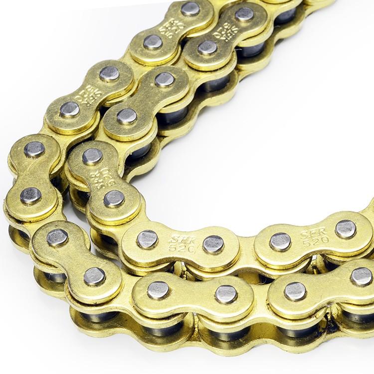 バイク チェーン 520-120L ゴールド 金 ノンシール ドライブチェーン