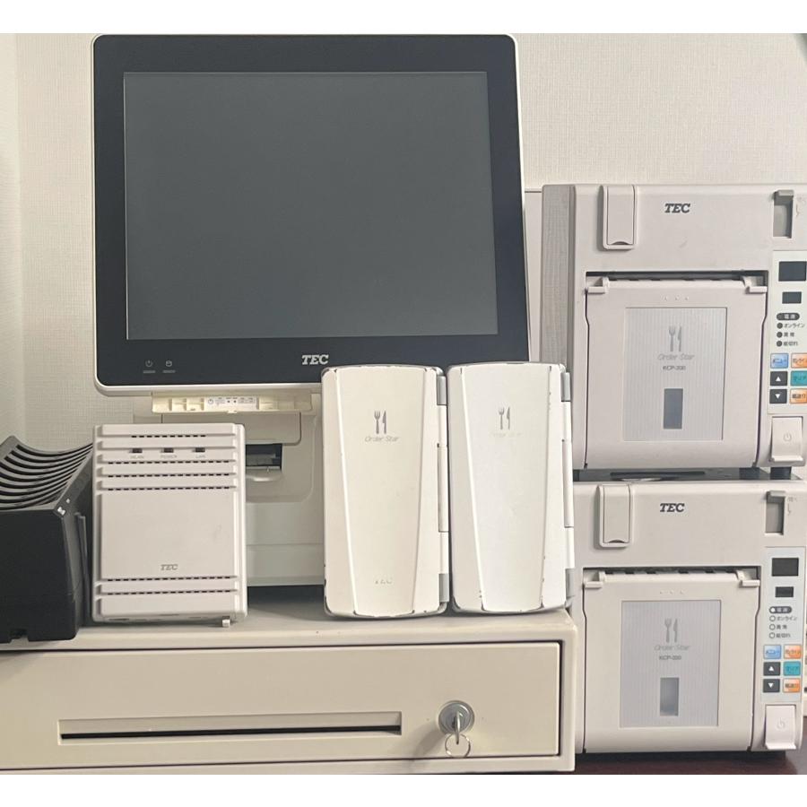 TEC（TOSHIBA） 東芝テック製 中古ポスオーダーシステム POSレジ QT