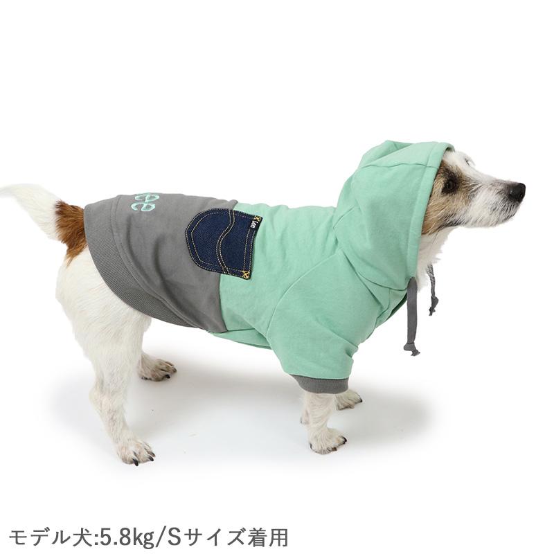 レア】犬服 Lee フード付き犬服 アウター ジャンバー ペットパラダイス
