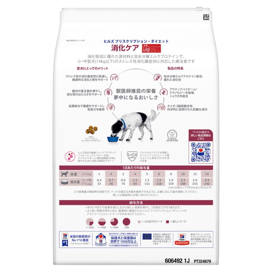 ヒルズ 食事療法食 犬用 i/d アイディー コンフォート 消化ケア ドライ