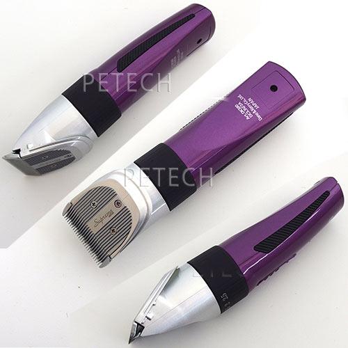 サプリーム コードレスクリッパー DK380KIT パープル 【ペット