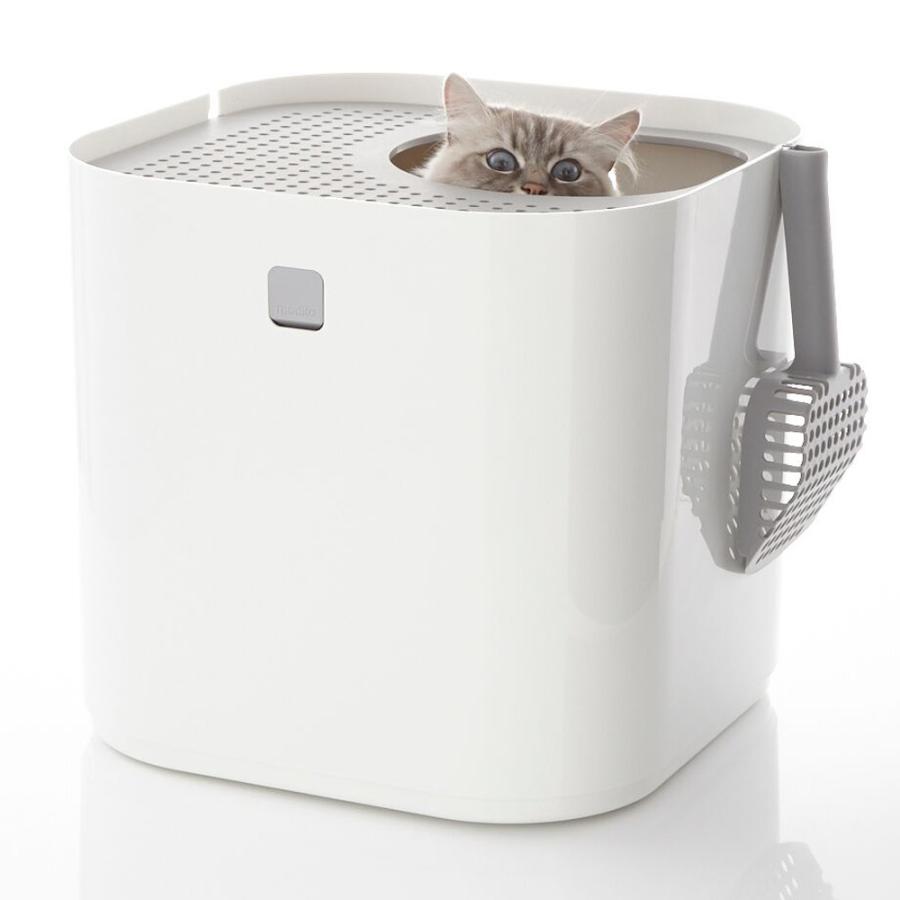 猫用トイレ modkat モデキャット リターボックス 全2カラー ( ホワイト