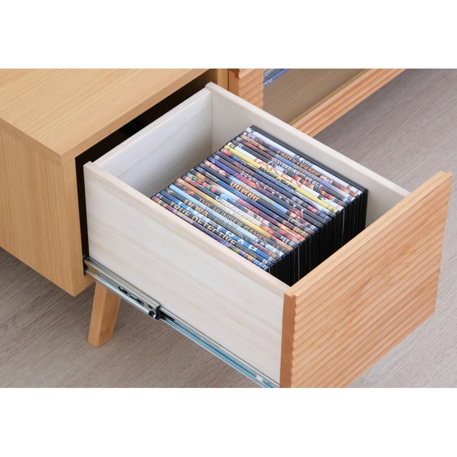 テレビ台120cm 50インチ対応 簡単組立 ナチュラル テレビボード TV台