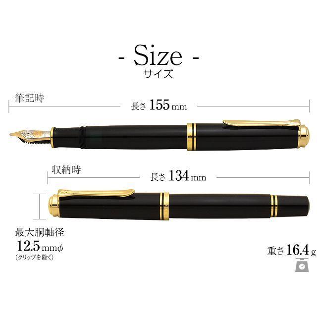 Pelikan（ペリカン） 万年筆 名入れ スーベレーン M600 ボトルインク付