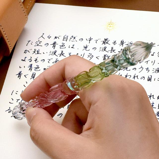ガラスペン 日本製 パラグラス 2way glass pen フェアリーピンク