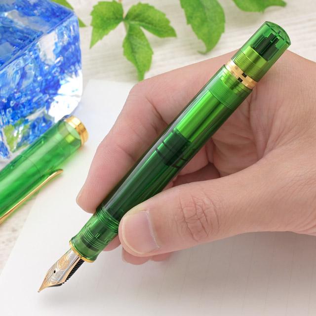Pelikan（ペリカン） 万年筆 スーベレーン M800 グリーン
