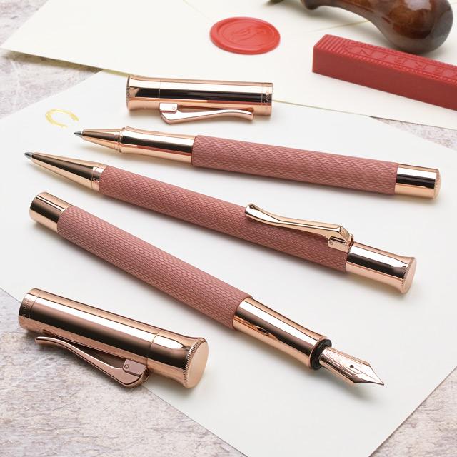 ファーバーカステル ボールペン 伯爵コレクション ギロシェ ローズ 名