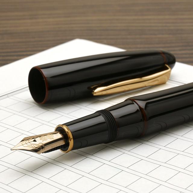 プラチナ万年筆 万年筆 出雲 溜塗り ためぬり 赤溜 PIZ-55000-28