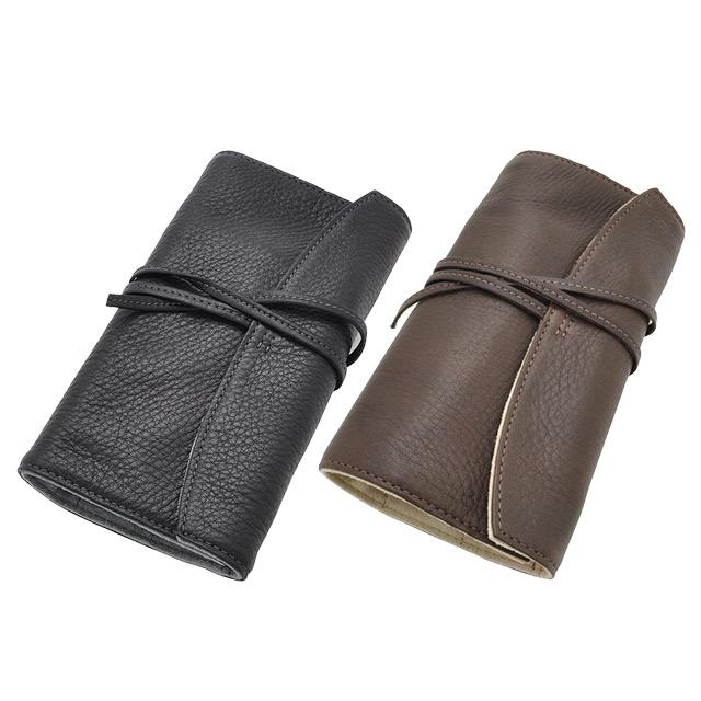 PILOT（パイロット） ペンケース 筆箱 革 ロールペンケース