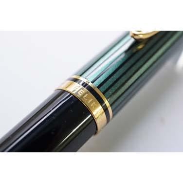 Pelikan（ペリカン） ボールペン スーベレーン K600 緑縞 新仕様