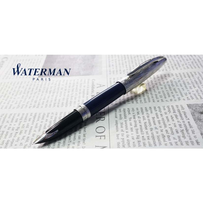 WATERMAN（ウォーターマン） 万年筆 カレン デラックス 2166343 ブルー