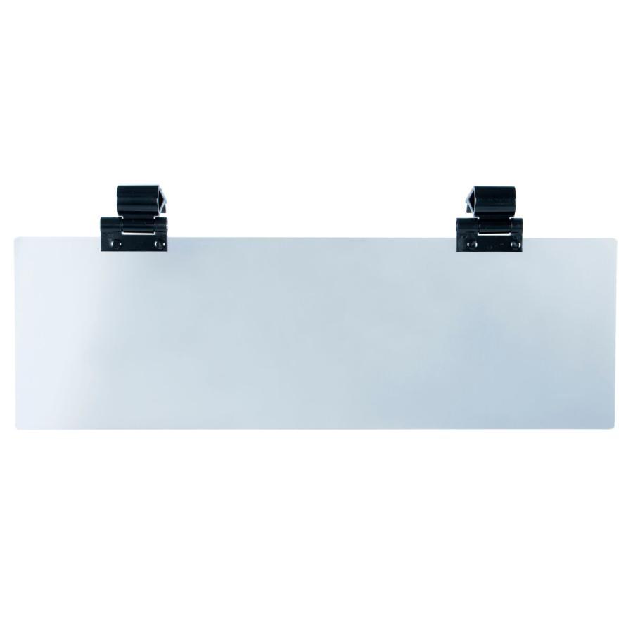 アクリルサンバイザー ハーフミラー/スモーク 4t 大型車用 UV400 日よ