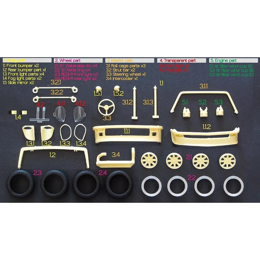 ZoomOn Z125 1/24 ニッサン フェアレディ Z (S30) パーツセット(タミヤ